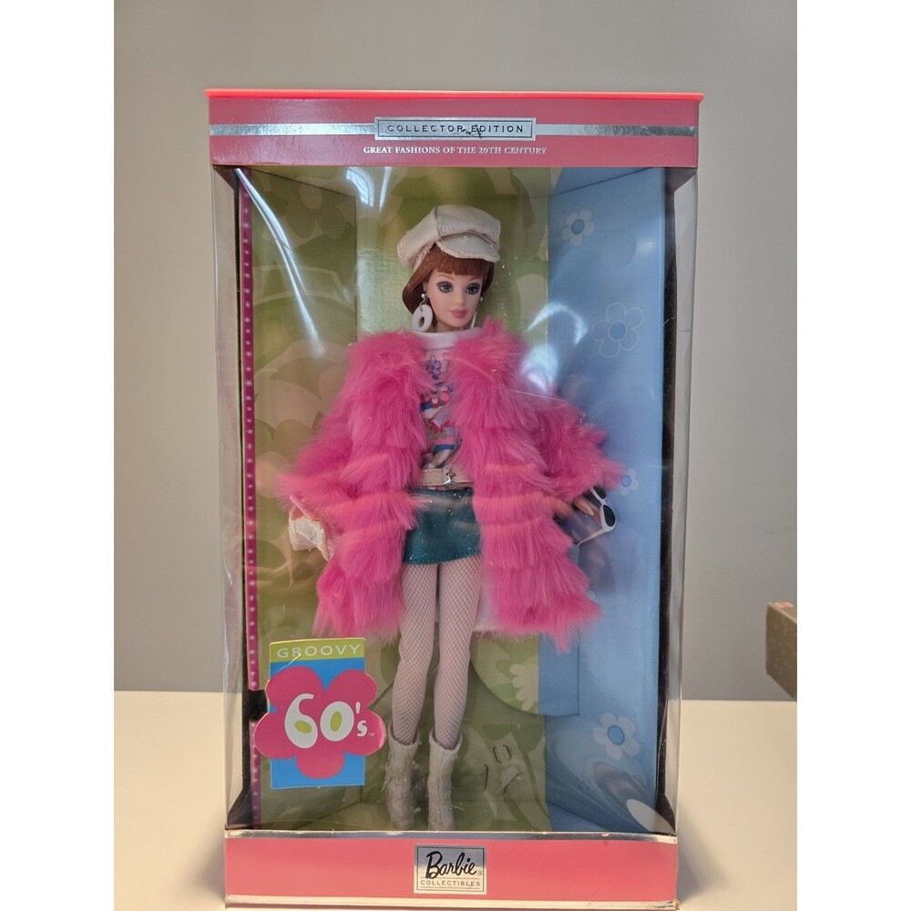 2000 Barbie "Groovy 60's" Doll Great Fashions of 20th Century #27676 - Vinyl...